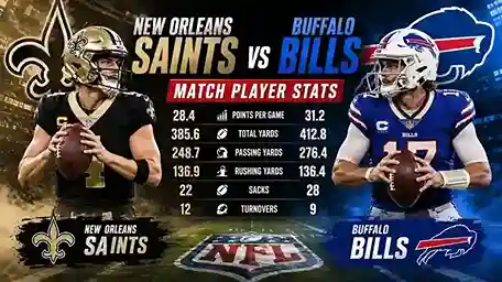 New Orleans Saints vs Buffalo Bills
